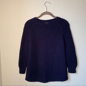 J. Crew Collection Cashmere Crewneck Tunic Sweater